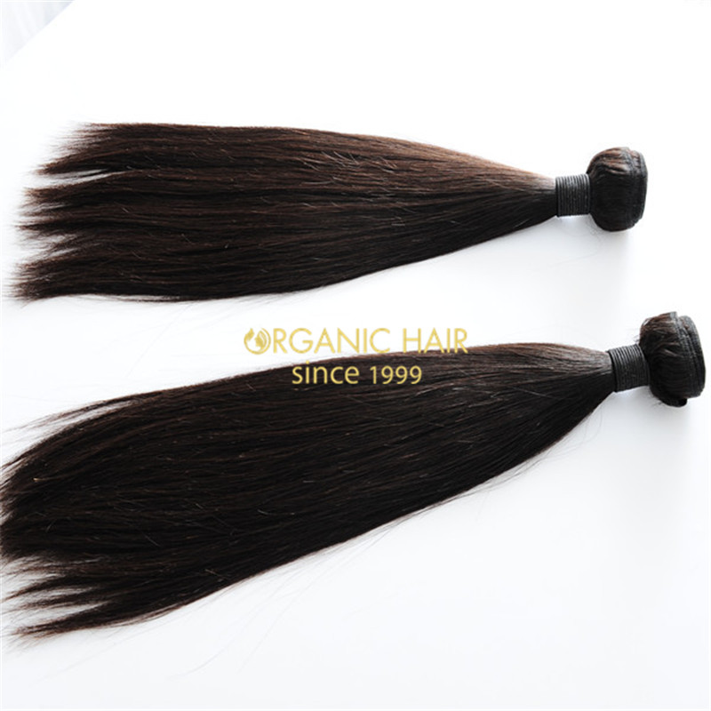 New arrival natural black virgin brazilian hair extensions